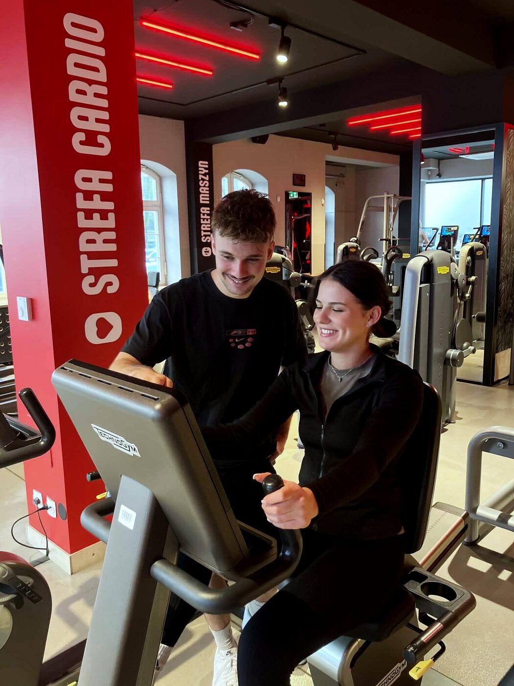 Trening personalny — strefa cardio